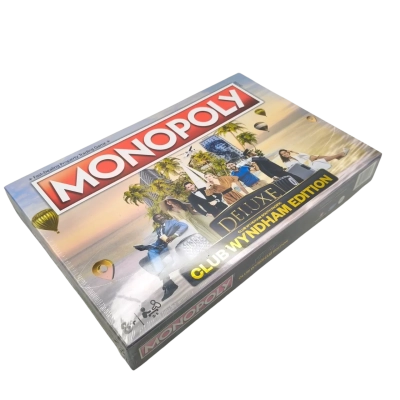 Very Collectable New Sealed Box Monopoly Deluxe Club Wyndham Edition - See Description