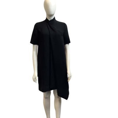 COS Womens  Size EU 36 / AUS 8 Layered Mini Dress Black