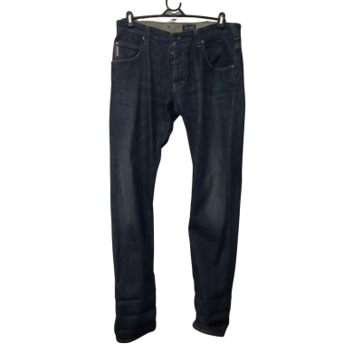 Mens Armani Jeans Size 34 Navy Blue Straight Leg jeans 