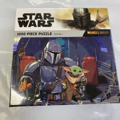 2 x star wars jigsaw puzzles. New