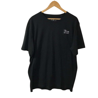 Johnny Bigg Mens Size XXL Black Unknown Horizon Crew Neck T-shirt (new)