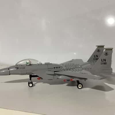 Wange Building Blocks - Air Force Interceptor Fighter Kit