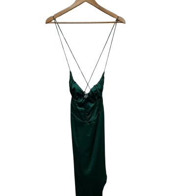 Sage and paige Womens Size 8 / S Midi Dress Green 