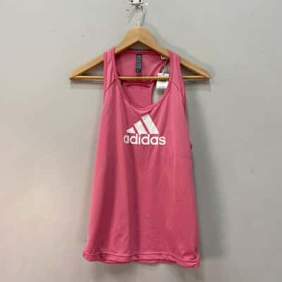 Adidas Womens  Size S Singlet Top Pink  
