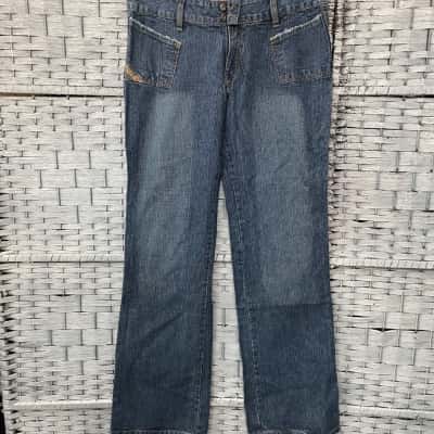 Dolce Vita Womens  Size XXL Wide Leg Jeans Blue 
