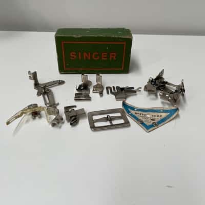 Singer sewing machine assorted parts