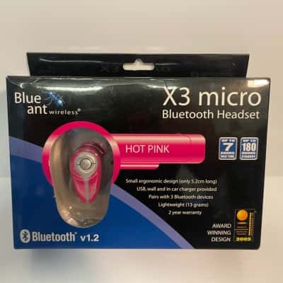 Retro Blue ant - X3 Micro (hot pink) - Design Award winner 2005