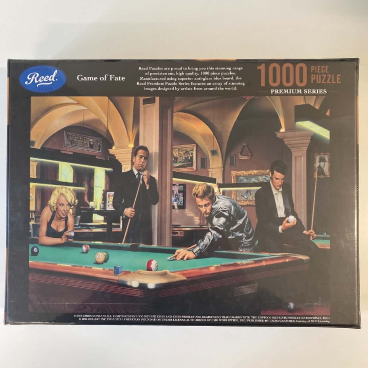 Reed Premium Series Game Of Fate 1000 Piece Jigsaw Puzzle - New Sealed(s)