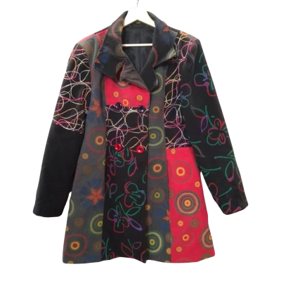  Women's Size M Multicoloured Winter Coat