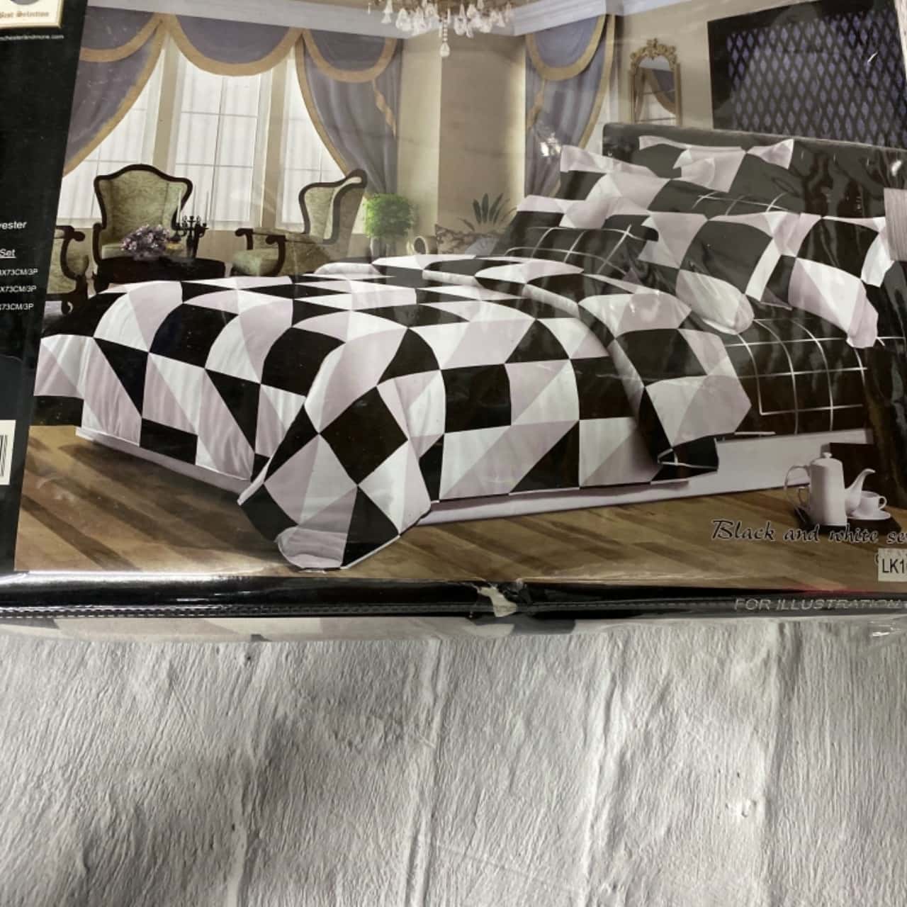 Reactive Collection Queen size quilt cover set new (s)