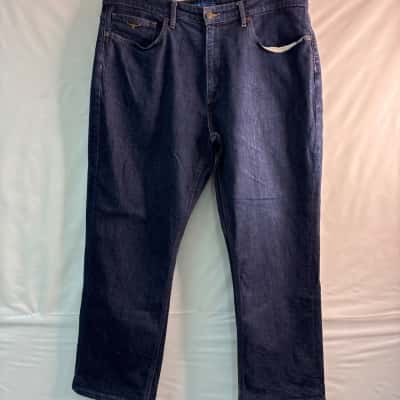 R.M. Williams Mens  Size 40 Wide Leg Jeans Blue 