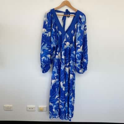 Adrift Bora Bora Margot Maxi Dress  Size XL 