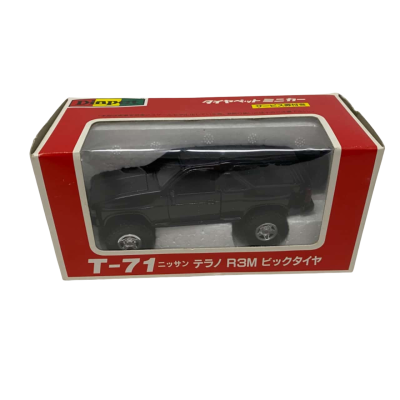 Yonezawa Diapet Mini Car T-71 Nissan Terrano R3M Big Tire Die Cast