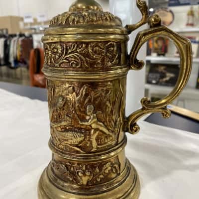 Vintage beer mugs.