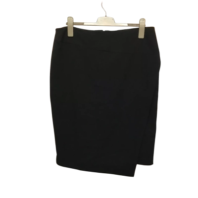 Liz Jordan Womens  Size 14 Farah Black Pencil Skirt  