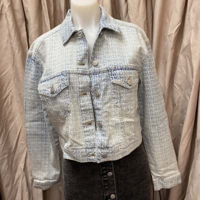 DKNY Jeans Womens  Size S Denim Jacket Blue 