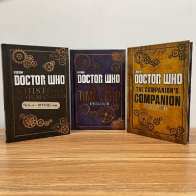 Lot of 3 BBC Doctor Who Hardback Official Guide Books