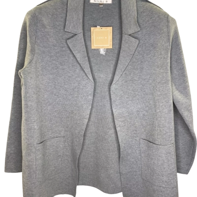 Noni B Womens  Size S Cardigan Grey 