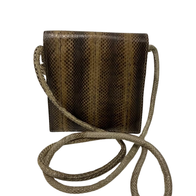  Womens Cross Body Bag Animal print / Natural 