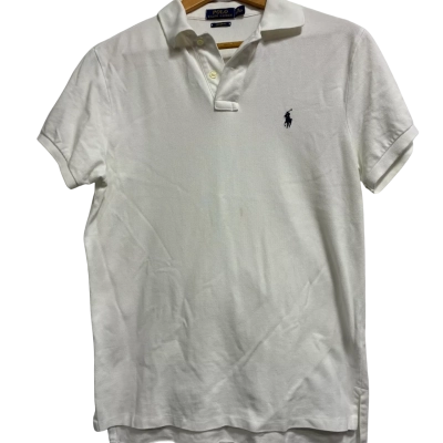 Polo Ralph Lauren, Mens, Size M, white collared shirt