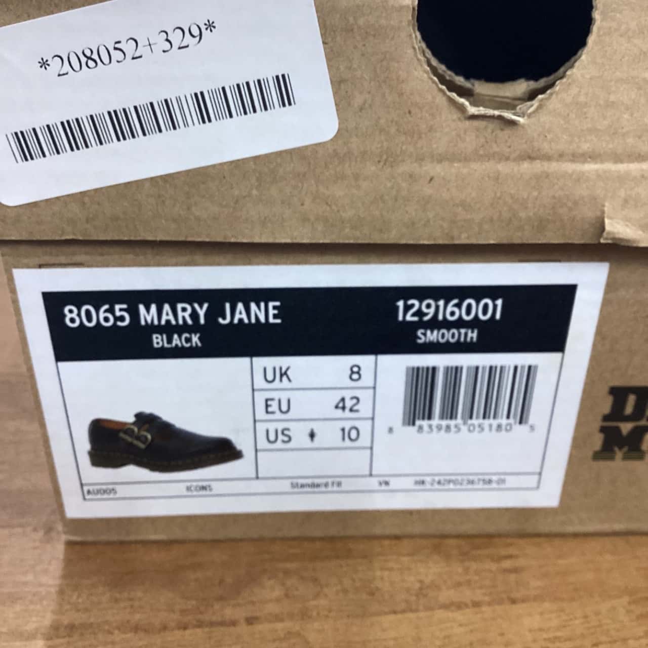 NEW Doc Martin’s 8065 Mary Jane Size 10 Black (s)