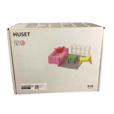 IKEA HUSET Doll furniture, living room 