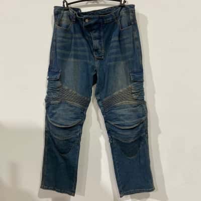 Winx Motorbike Jeans Mens 4XL Blue RRP $179