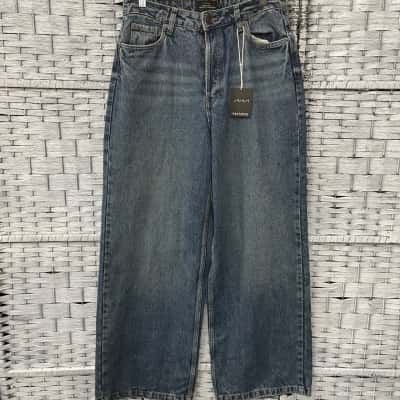 Factorie Womens  Size 8 Wide Leg Jeans Blue 