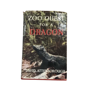 Zoo Quest For A Dragon Hard Cover 1st Edition Book David Attenborough