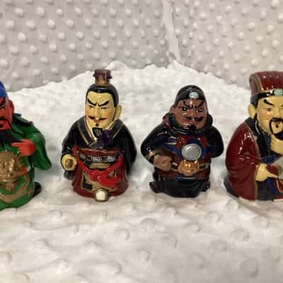 Romance of the Three Kingdoms Shu Han four-doll set 