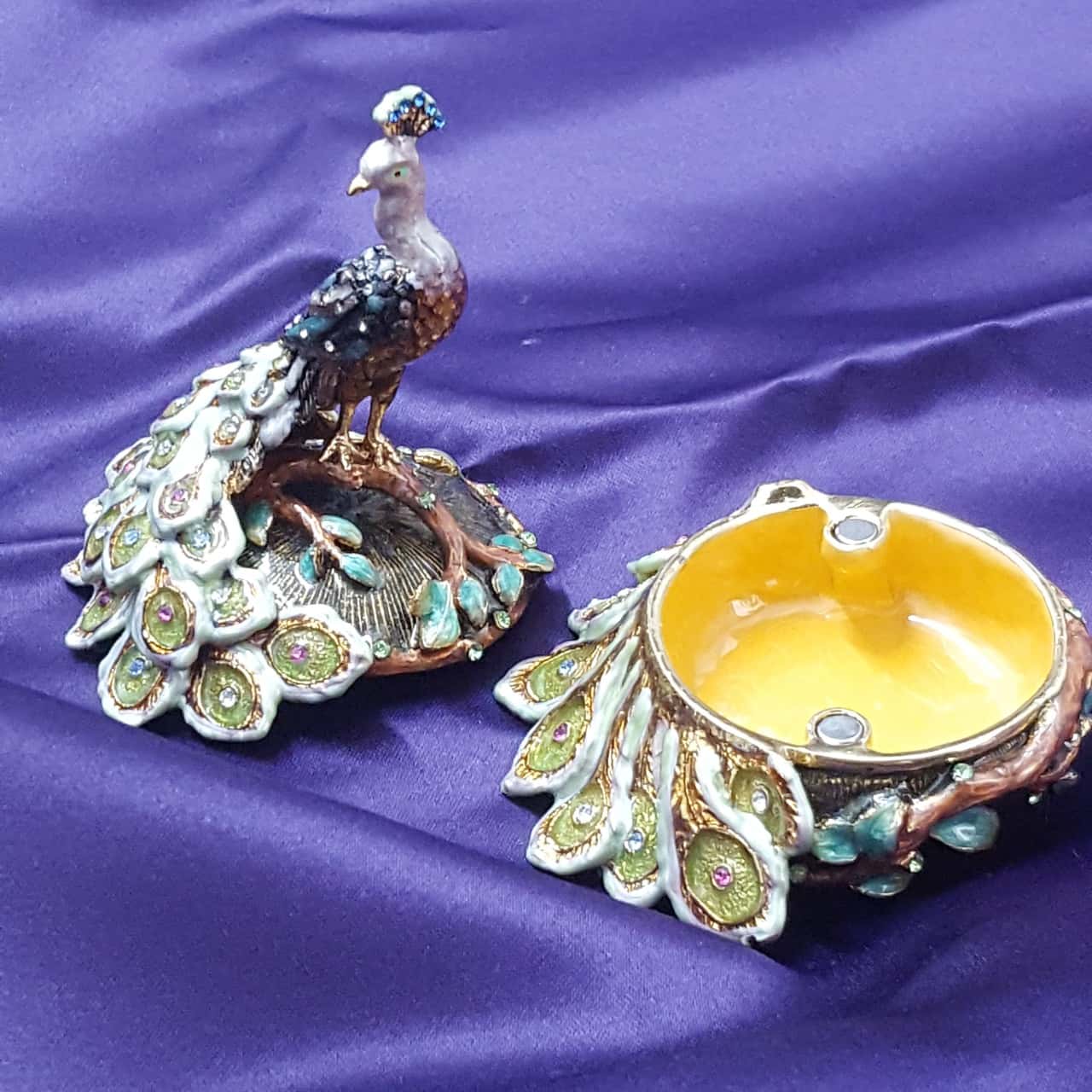 Peacock Trinket Box(s)