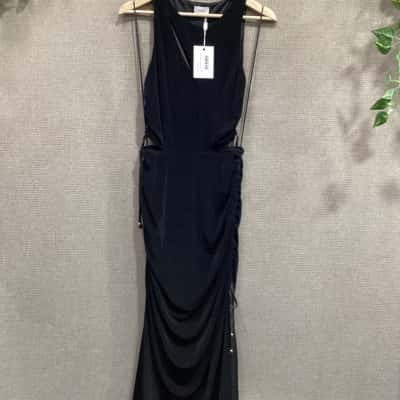 Suboo Womens  Size S Midi Dress Black  new with tags