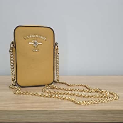 U.S. Polo Assn. Mustard Mini Crossbody Bag
