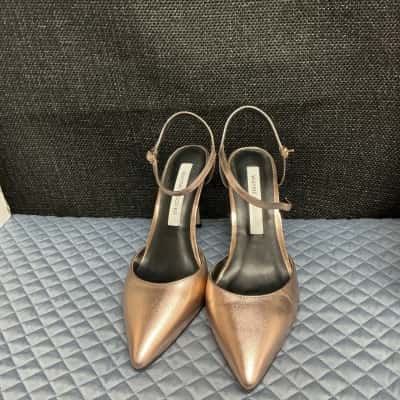 Wayne Cooper rose gold heels 