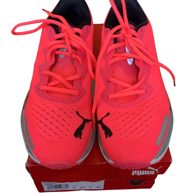 In Box Puma Womens AUS/US 8 Velocity Nitro2 Grip Running Shoes Sunset Glow 