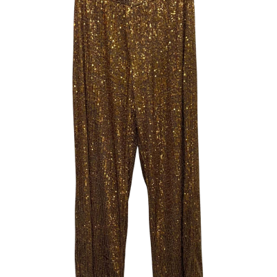Guess  Size M Gold Sequinned  pant 