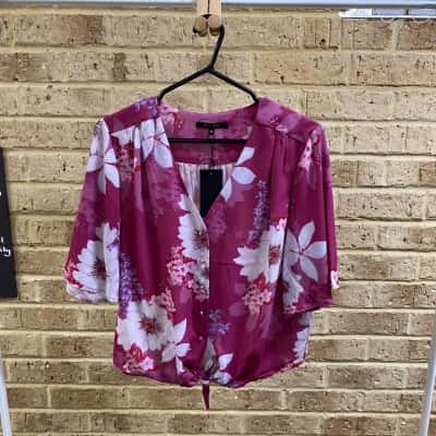 Portmans Womens floral top Size 14 