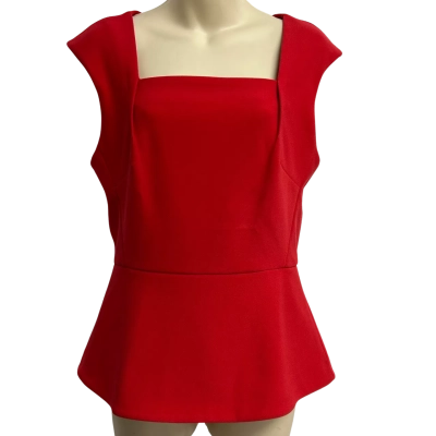 Portmans Womens Size S Red Blouse