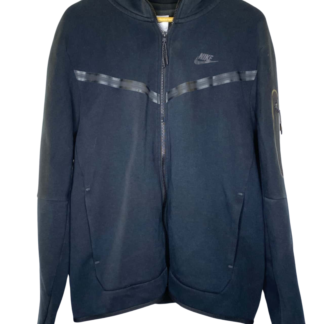 mens black nike zip hoodie