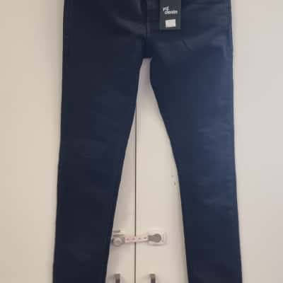 Yd. Womens  Size 28 Slim Fit Jeans Black  / Blue 
