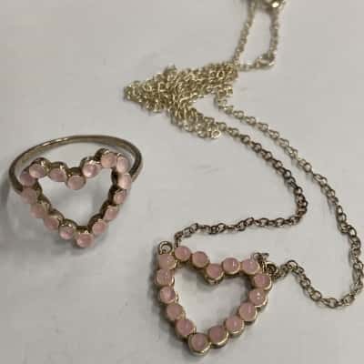 Sportsgirl Womens Necklace / Ring Silver 925 