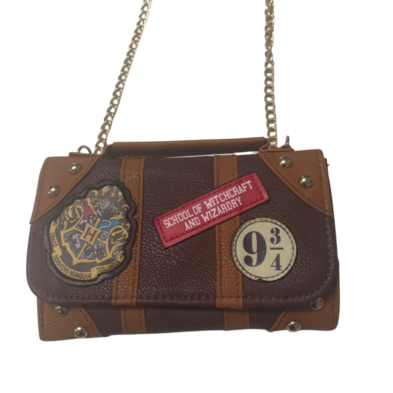 New Harry Potter Handbag / Purse Brown (s)