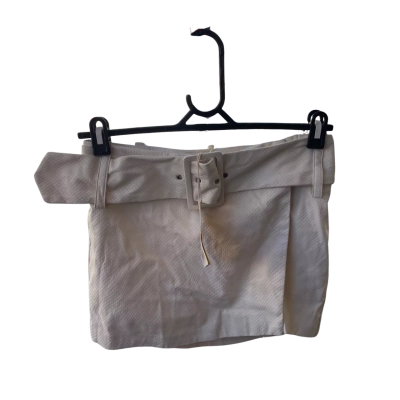 Pepper Mayo  Womens  Size 6 Mini Skirt White 