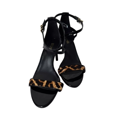 Michael Kors Size 6M Heels Animal print / Black  