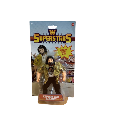 New Mattel WWE Super Stars Captain Lou Albano Figure 
