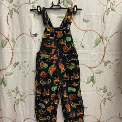 Dangerfield Kids 6-7 Dragon Overalls