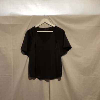 Portmans Womens  Size 10 Blouse Black  