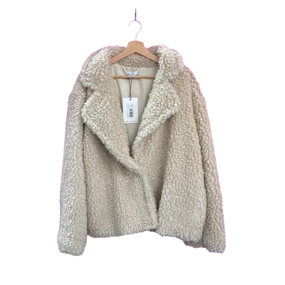 Dazie Womens  Size 18 Fleece Jacket Beige 