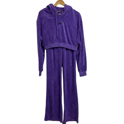 I.Am.Gia Size S/M Purple Terry Towelling “Torres” Set