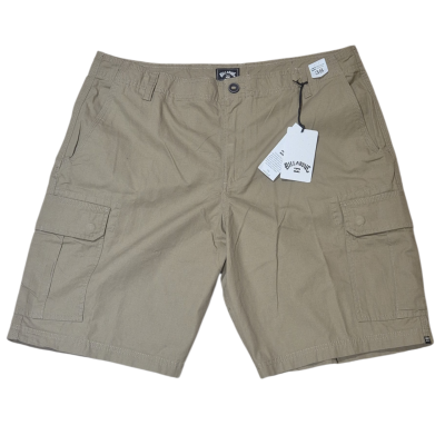 Billabong Mens  Size 38 Cargo Shorts light Khaki 